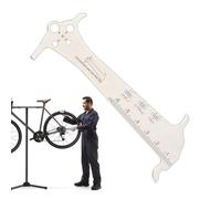 Générique BIke Chain Wear Indicator - 3 In 1 Bicycle Chain Ruler Tool, Precision Measuring Gauge For Chains Wear Check | Tool For Mountain Road Bike Motorcycle Chainsaw Maintenance