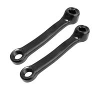Générique Bike Crank Arm - Crank Arm | 2 Pieces Cranks Arms Set | Spin Bike Cranks | 127mm Replacement Accessory for Trail Racing Long-Distance Riding Urban Training Commuting Road Cycling