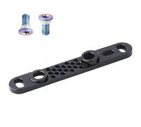 Générique Bike Disc Brake Adapter - Flat Aluminum Precision Mount Bracket, Mountain Bicycle Disc Conversion Support Plate, Cycling Hardware Component | Reliable Repair Upgrade Part for Commuting