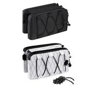Générique Bike Frame Bag - 4.72in Waterproof Bicycle Seat Pack for Secure Storage, Multi-Purpose Cycling Pouch with Easy Access for Phone, Tools, Gear, and Water, Commuting Outdoor Riding Accessory