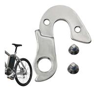 Générique Bike Gear Hanger - Transmission Tail Hook - Gear Hanger - Derailleur Hanger - Rear Gear Hanger - Mech Frame Tail Hook - Dropout Adapter with Nuts for Ycle Bikes Cycling