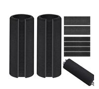 Générique Bike Handlebar Grips - Foam Cushion Cover, Ergonomic Soft Grip Replacement with Shock Absorbing Design, Sturdy Material, Ideal for Travel Sports Adventure Fitness Scooter