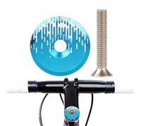 Générique Bike Headset Top Cover - Mountain Bike Headset Stem Cover, Tight Thread Design Fork Tube Ĥeadset Cap for Intense Mountain Cross-Country and Long-Distance Road Riding