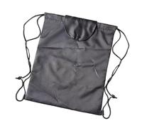 Générique Bike Helmet Storage Bag, Helmet Carry Drawstring Bags, 19.69x19.69 inches Waterproof Basketball Organizer, Hard Hat Backpack for Outdoor Sports Running Camping Cycling, Black