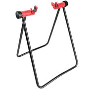 Générique Bike Parking Rack - Aluminum Alloy + PVC 31.5x42cm | Portable Bicycle Stand, Triangular Vertical Parking Rack for Indoor Storage, Repair Frame, Cycling Equipment