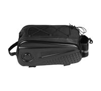 Générique Bike Rack Bag 8.6L | PU+EVA, 37x16x19cm, 450g | Waterproof Hard Shell Rear Seat Pack For Mountain, Electric & Road Bicycles | Includes Shoulder Strap & Reflective Stripe