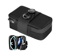 Générique Bike Saddle Bag - Bike Bag Under Seat Pack, Outdoor Riding Accessory, with Easy Handling | Waterproof Pouch Tool Holder Storage for Men, Women, Commuting, Travel, Road, Mountain Cycling,