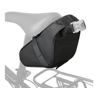 Générique Bike Saddle Bag, Cycling Tail Rear Pack, 13.39x4.72x2.36 Inches Compact & Weather Resistant, Waterproof Bicycle Tails Pouch for Beach, Grocery Runs, Travel, Gravel, Dirt, and Daily