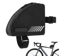 Générique Bike Tube Storage - Triangle Bag for Mountain Road | Reflective 0.4l with 14x4x11cm Size, Lightweight 50g Accessory, Men, Women, Travel Hiking, Commuting Outdoor Adventures, Organizer Pouch