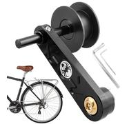 Générique Bikes Chain Tensioner, Aluminum Alloy Chain Adjuster, Bicycle Chain Tension Tool, Cycling Chain Adjuster, Sturdy Chain Tension Device, Single Speed Chain Converter,