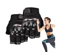 Générique Bikes Gants pour Les Hommes à vélo, Les vélos Gants pour Les Femmes à vélo - de vélos de Demi-Doigt antidérapants avec Coquille Dure,Fournitures de pour Femmes pour l'entraînement, la Forma