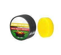 Générique Billiard Ball Cleaner 50g Wax - Professional Pool Shine Restorer, Effective Dirt Grime Remover Kit, Protective Maintenance Sport Accessory | for Beginners and Experts