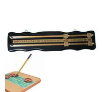 Générique Billiard Score Board, Wooden Result Keeper, Counter, Easy Read Reusable Game Scoreboard for 2 Player Billiards Football Pool Game Room Bar Sports Accessory Use Durable