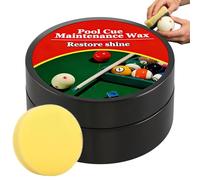 Générique Billiard Shine Restorer, Ball Cleaning Wax, 50 G Maintenance with Smooth Restoration Formula, Compact Sport Care Tool with Portable Design, Gloss Revive Protection, Billiard Cleaner