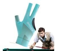 Générique Billiards Pool Gloves | Sport Unisex Cue Pool Gloves | Three Finger Open Design Billiard Equipment for Billiard Enthusiasts, Novices, and Professionals
