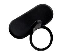 Générique Billiards Training Bracelet, Compact Silicone Training Equipment, Action Target Loop, Flexible Billiard Trainer Accessories, for Straight Cue Practice Tool, Sturdy, Black Red