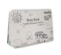 Générique Binder D'activité des Tout-Petits - Livre Sensoriel Interactif Portable, Education Précoce Légère | Jouet De La Motricité Très Durable, Outil De pour Les De La Préparation À L'école Mon