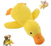 Générique Biovet MD Calming Duck, The Mellow Dog Calming Duck, Calmings Ducks Toy for Dogs, Quacko Calmings Ducks Toy, Anxiety Relief Plush with Soothing Sound (Large)