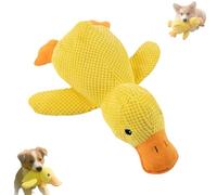 Générique Biovet MD Calming Duck, The Mellow Dog Calming Duck, Calmings Ducks Toy for Dogs, Quacko Calmings Ducks Toy, Anxiety Relief Plush with Soothing Sound (Medium)
