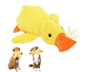 Générique Biovet MD Duck Toy, Calming Duck Toy, No Stuffing Quacking Stuffed Ducks Dog Toys, Suits Dog's Vision, Chew-Resistant & Machine-Washable (S: 9.8 * 8.7 in)