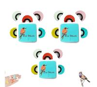 Générique Bird Attracting Chirping Toy, 5PCS Colors Wacky Whistle, Bird Caller Tongue, Oral Stunts Tricks Gag Tweeting Noisemaker Toy, Original Magic Birds Whistle (3PCS)