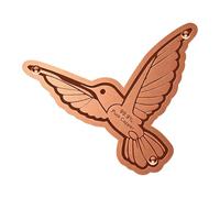 Générique Bird Bath Copper Disk - 2mm Purification Plate with Three Point Support, Self Cleaning Design | Keeps Water Fresh Year Round, Durable Metal Platte for Outdoor Garden Yard
