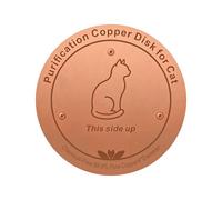 Générique Bird Bath Copper Disk - Bird Bath Coppers Disc | Dog Water Bowl Purification Plate | Birds Baths Cleaner Copper Disc for Backyard Garden Apartment Indoor Outdoor Home Patio