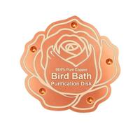 Générique Bird Bath Copper Disk - Copper 3.94 inches, Purification Panel Weatherproof | Bird Bath Cleaner for Home Backyard Garden Courtyard Homeowners Gardeners Enthusiasts
