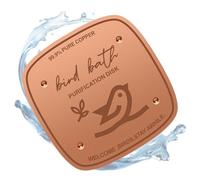 Générique Bird Bath Purification Disk,0.6MM Thick Cleaner Disk | Physical Safe Bird Bath Purification Disc,for Hummingbird, Pond, Backyard, Habitat, Landscape, Public Park, Patio