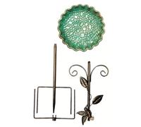 Générique Bird Baths for Outdoors, Metal Standing Birdbath Bowl, Patio Birdfeeder Decoration, Frost-Proof Height Adjustable for Backyard Deck Balcony Yard Outdoor Garden Wildlife