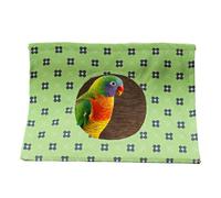 Générique Bird Bed for Cage - Scratch-Resistant Cave Hammock for Parrot | Pet Cage Accessories, Bird Sleeping House | for Parakeet Conures Sparrow Cockatiels Finches Lovebird Macaws