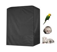 Générique Bird Cage Cover - Pet Cage Dust Cover, Blackout Hood for Small Birds, Washable Lightweight Breathable Protector for Parakeet, Cockatiel, Conure, Canary, Lovebird, Indoor Night