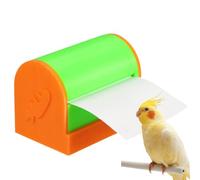 Générique Bird Chew Toy Rolling Paper Foraging Toy for Parrots and Birds