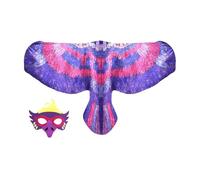 Générique Bird Costume Set, Animal Wings Cape Outfit, Elastic Strap Cosplay Wear with Immersive Design, Durable Fabric Dress Accessory, Festival Costume with Themed Style, Party Apparel for Party