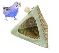 Générique Bird Hammock - Hangable Parakeet Bed and Decorative Lovebird Sleeping Hideaway | Breathable Cooling Nest for Cockatiel, Macaw, Parakeet, Indoor Cage, Aviary, Home, Pet Rest and Play Comfort