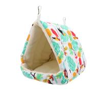 Générique Bird Hammock Nest | Warm Cotton Nesting Birds Hammock House | Garden Park Living Room Cage Mount Pet Parrots Habitat For Budgerigar | Conure