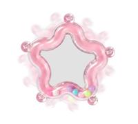 Générique Bird Mirror for Cage - Rotating Lovebirds Chewing Toy with Sound