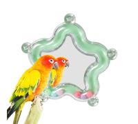 Générique Bird Mirror | Rotatable Parakeet Beak Grinding Toy with Sounds
