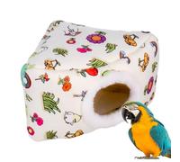 Générique Bird Nest - Winter Warm Snuggle Hut | Soft Hanging Bird House for Parakeets, Cockatiels, and Finches, Ideal for Outdoor Use in Garden, Patio, Porch, Or Backyard Shelter Décor