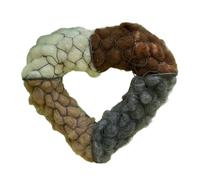 Générique Bird Nesting House - Avian Retreat Cabin, 18x20cm Feathered Haven Hut for Sparrows, Winged Companion Shelter with Iron Build, Garden Decor, Outdoor Nesting Refuge for Parakeets and Conures