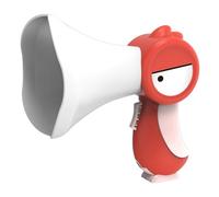 Générique Bird Shaped Kids Megaphone - Portable Voice Changer & Recorder Toy for Singing & Mimicking | Fun Sound Amplifier for & Teens, Durable ABS Party Toy for Indoor & Outdoor Play, English