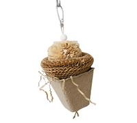 Générique Bird Shredding Toys, Paper Chewing Toy for Parrots, Cute Multipurpose Playthings, Fun Chew Toys for Exercising, Exploring, Relaxing, and Playing, 25x10cm / 23x11cm