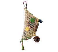 Générique Bird Shredding Toys, Parrot Chewing Trainer, Mental Stimulation Toy, 9.06x3.94x1.57 inches, Colorful Foraging Activity for Breeding Enrichment Boredom Relief Indoor Outdoor Playtime