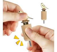 Générique Bird Whistles, Wooden Hand-Twisted, Bird Noise Maker with Party Supplies, Portable Whistle with Easy Use, Birds Toy, Birds Whistles for Family Friends Park Garden Outdoor Indoor