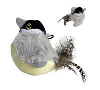 Générique Birds for Cats, Interactive Kitten Toy, Colorful Feather Design, Sound-Activated Movement, Sturdy Pet-Safe Material, Great for Indoor Play, Family Fun, and Boredom Relief