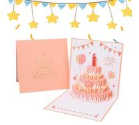 Générique Birthday Cards, Happy Birthday Postcard Keepsake Set, Celebration Greeting Decoration for Men, Wife, Kids, Husband, Daughter, Sister, Family Party, Special Occasions, Personal Messages