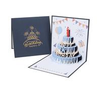 Générique Birthday Cards, Happy Birthday Postcard Keepsake Set, Celebration Greeting Decoration for Men, Wife, Kids, Husband, Daughter, Sister, Family Party, Special Occasions, Personal Messages