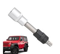 Générique Bit Socket - Chrome Vanadium Steel 11x3x3cm | T50 Socket | 1/2 Inch Wrench Drill Bit Ergonomic Handle Star Machinery Repair Heavy Duty Pulley Remover Tool