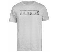 Générique Black Tool Metal T-Shirt Gris pour Homme T-Shirt À Manches Courtes pour Homme