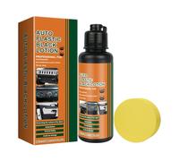 Générique Black Trim Restorer Automotive - 100ml Interior Repair Dressing Lotion | Auto Renewal Coating | Dashboard Door Panel Center Console Restoring Solution for Sedan SUV Truck Interior